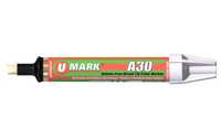 U-Mark A30 Broad Tip Paint Marker – White (6/box)