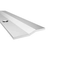 Pemko 3572SP84 84" 7' Offset Security Bar Galvanized Steel Finish