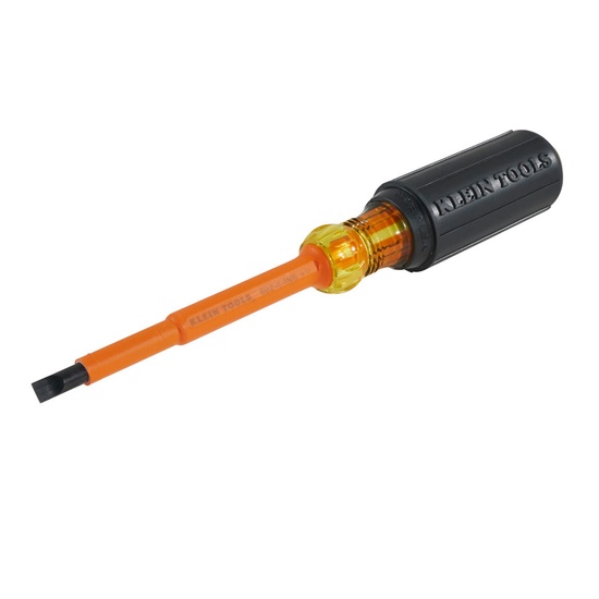 Klein Tools Insulated Screwdriver, 1/4-Inch Cabinet, 4-Inch Round Shank - Image 10