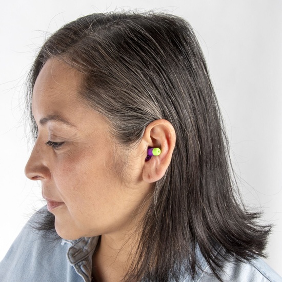 Moldex Rockets® Uncorded Reusable Earplug with Pocket-Pak 6400, NRR 27dB - Image 4