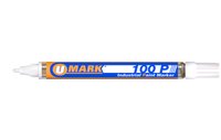 U-Mark 100P Fine Line Industrial Paint Marker – White