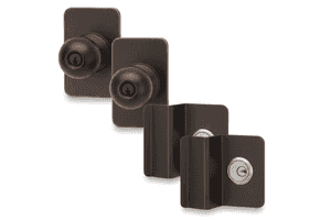 Von Duprin 210NL695 Night Latch Trim for 22 Series; 710 Dark Bronze Finish
