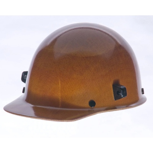 MSA Skullgard Protective Cap with Fas-Trac III Suspension Natural Tan Standard
