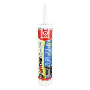 Red Devil Lifetime Ultra 230 Premium Elastomeric Acrylic Latex Sealant 10.1 FL OZ Cartridge