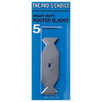 Roofer's Blades 5 Count Carded