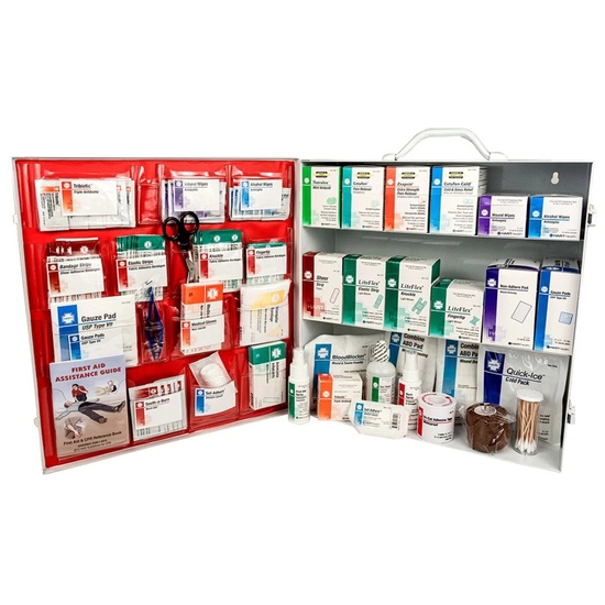 HART OSHA 3-Shelf First Aid Station - Image 1