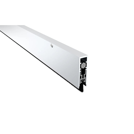 Pemko 4131CRL36 36" 3' Surface Mounted Automatic Door Bottom with EPDM Clear Aluminum Finish - Image 1