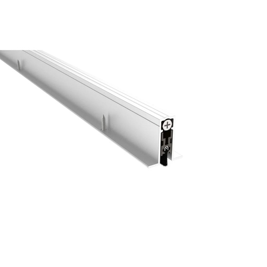 Pemko 411APKL36 36" 3' Full Mortise Automatic Door Bottom with PemkoPrene Mill Finish Aluminum Finish - Image 1