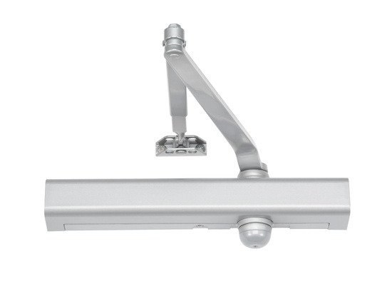 Norton 8301689 Adjustable Surface Mount Door Closer with Slim Line Cover and Sex Nuts Aluminum Finish - Image 1