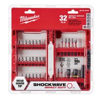 Milwaukee Impact Duty Alloy Steel Screw Driver Bit Set (32-Piece)