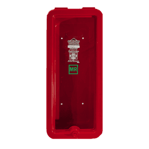 Cato Island Chief MRI Safe Plastic Fire Extinguisher Cabinet 10 lb Red 11051P