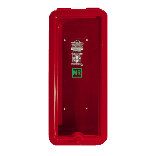 Cato Island Chief MRI Safe Plastic Fire Extinguisher Cabinet 10 lb Red 11051P - Image 1
