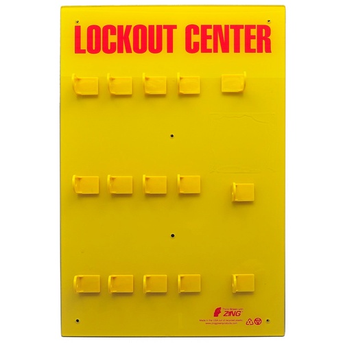 ZING RecycLockout Station Empty 24 Padlock