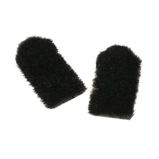 Pemko ACP112BL2 Acoustic Adhesive Corner Pad Black Finish - Image 1