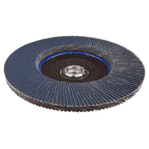 Weiler 7" Big Cat Abrasive Flap Disc, Flat (TY27), Phenolic Backing, 40Z, 5/8"-11 UNC Nut - Image 9