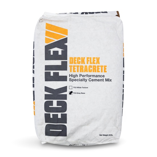 Deck Flex TetraCrete #3 Gray Specialty Cement - Image 1