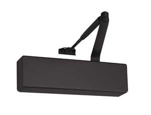 Norton 7500690 Adjustable Heavy Duty Surface Mount Door Closer with Sex Nuts Dark Bronze Finish