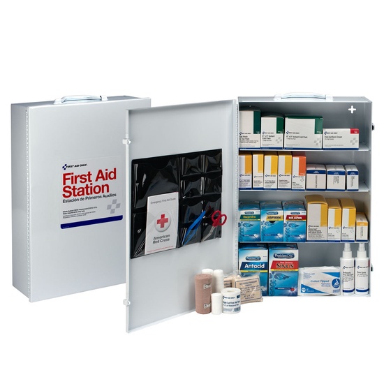 First Aid Only 4 Shelf OSHA First Aid Station - Image 3