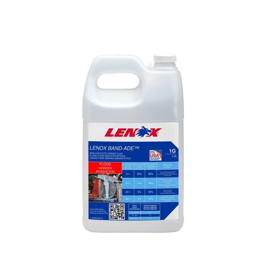 Lenox Band-Ade Semi-Synthetic Sawing Fluid 1-Gallon Bottles Case of 4 - Image 1