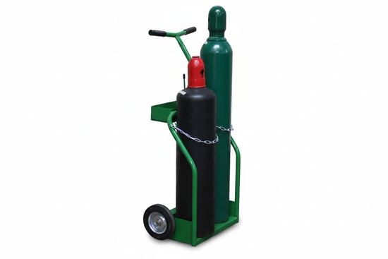 Saf-T-Cart 935-8S Medium Dual-Cylinder Cart - Image 1