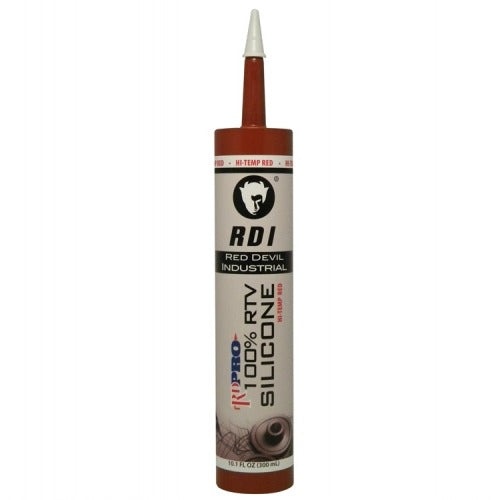 Red Devil RD PRO Heat Resistant RTV 100% Silicone Sealant – 10.1 oz. - Image 1
