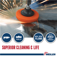 Weiler 2" Tiger Ceramic Strip Disc, TYPE R