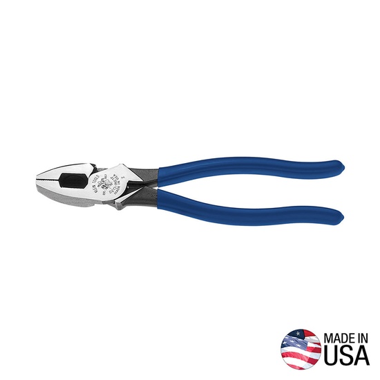 Klein Tools D2139NE Lineman's Pliers New England Nose 9-Inch - Image 2