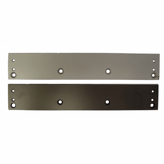 Norton 8146689 Narrow Top Rail / Concealed Door Holder Drop Plate for 8000 Series Aluminum Finish - Image 1