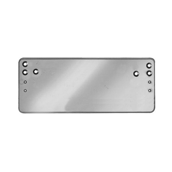 Sargent 281DEN Drop Plate for 281 Door Closer Sprayed Aluminum Enamel Finish - Image 1