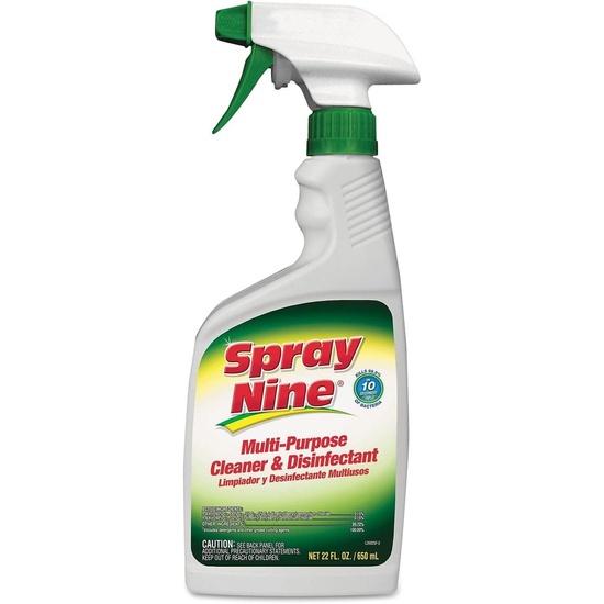 Permatex Spray Nine Heavy Duty Cleaner & Degreaser & Disinfectant – 22 oz. Spray Bottle (12/case) - Image 1