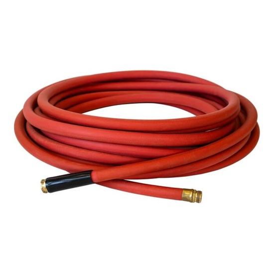 NoTrax Hot Water Hose T43 for Food Service Kitchens Red - Image 2