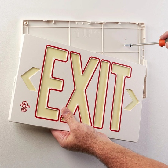 Photoluminescent Exit Sign 50FT - Image 28