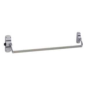Von Duprin 8827L10B3LHR 3' Surface Vertical Rod Push Bar Exit Device with Left Hand Reverse Lever Trim 613 Oil Rubbed Bronze Finish
