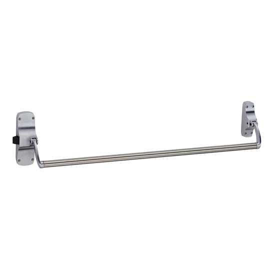 Von Duprin 8827L10B3RHR 3' Surface Vertical Rod Push Bar Exit Device with Right Hand Reverse Lever Trim 613 Oil Rubbed Bronze Finish - Image 1