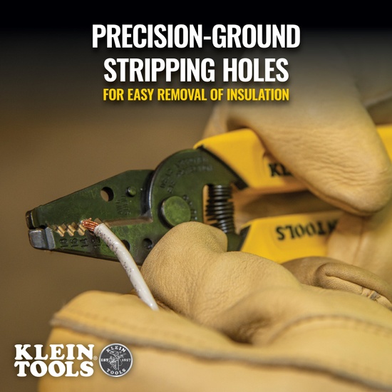 Klein Tools 11045 Wire Stripper/Cutter (10-18 AWG Solid) - Image 5
