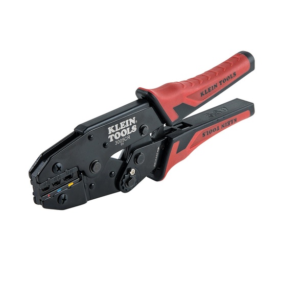 Klein Tools 3005CR Ratcheting Crimper, 10-22 AWG - Insulated Terminals - Image 7