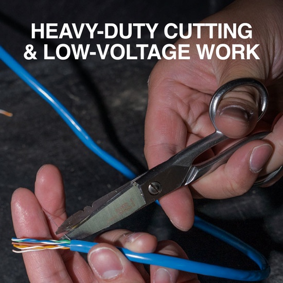 Klein Tools Cable Splicer Snip Stainless Steel - Image 6