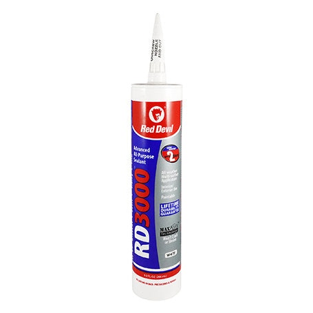 Red Devil 100% Silicone Architectural Grade RTV Sealant 2.8 FL OZ Clear - Image 2