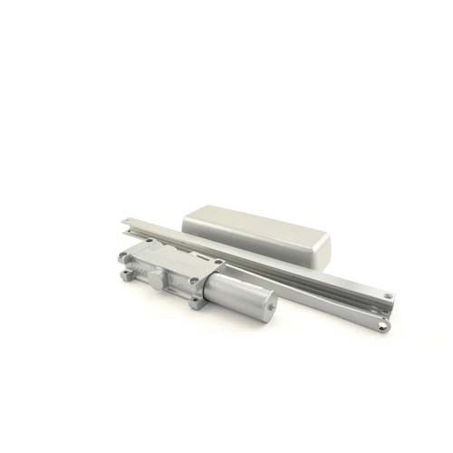 LCN 4013TSTDALRH Right Hand Size 3 Surface Mounted Pull Side Smoothee Heavy Duty Track Door Closer with TBSRT Thru Bolts 689 Aluminum Finish