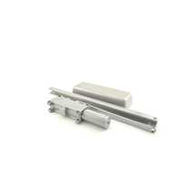 LCN 4013TSTDALRH Right Hand Size 3 Surface Mounted Pull Side Smoothee Heavy Duty Track Door Closer with TBSRT Thru Bolts 689 Aluminum Finish