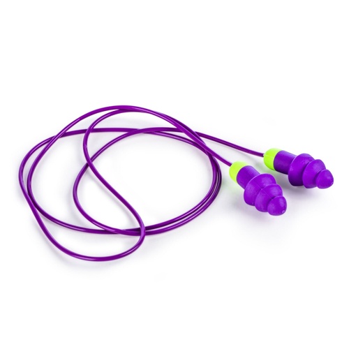Moldex Rockets® Corded Reusable Earplug 6404, NRR 27dB