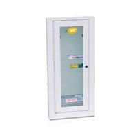 Kidde Fire Extinguisher Cabinet Semi-Recessed with Keyed Lock KF7008-B
