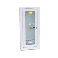 Kidde Fire Extinguisher Cabinet Semi-Recessed with Keyed Lock HF7022-B