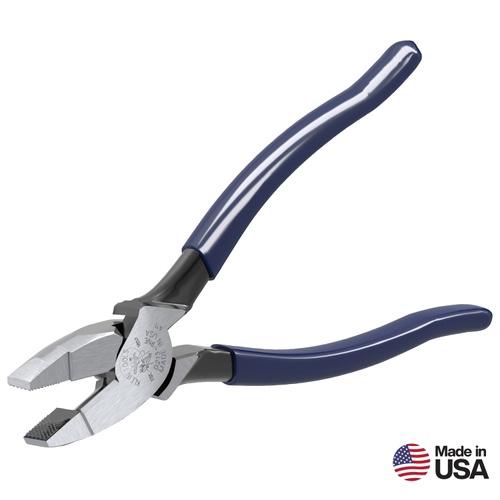 Klein Tools D2139NE Lineman's Pliers New England Nose 9-Inch