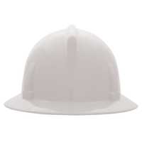 MSA Topgard Slotted Hat, White, w/Fas-Trac III Suspension