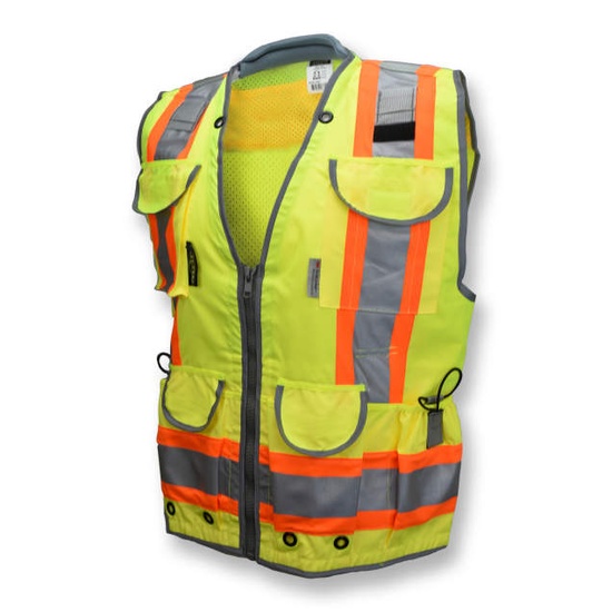 Radians SV55 Class 2 Heavy Woven Two Tone Engineer Vest - Image 1