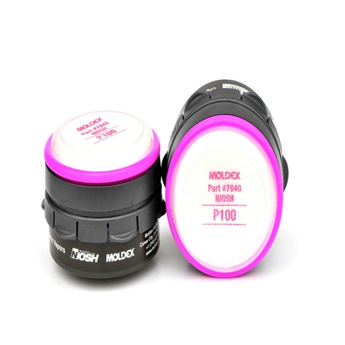 Moldex 7140 PiggyBack P100 Filter/OV Cartridge