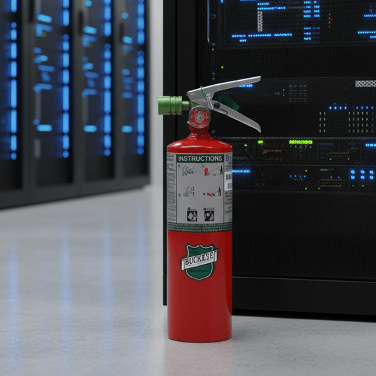 Buckeye 5 lb Halotron Clean Agent Fire Extinguisher - Image 3