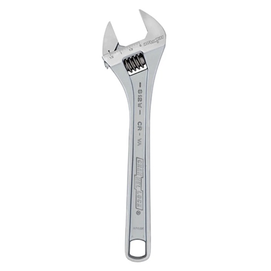 Channellock 812W 12-inch Adjustable Wrench - Image 1