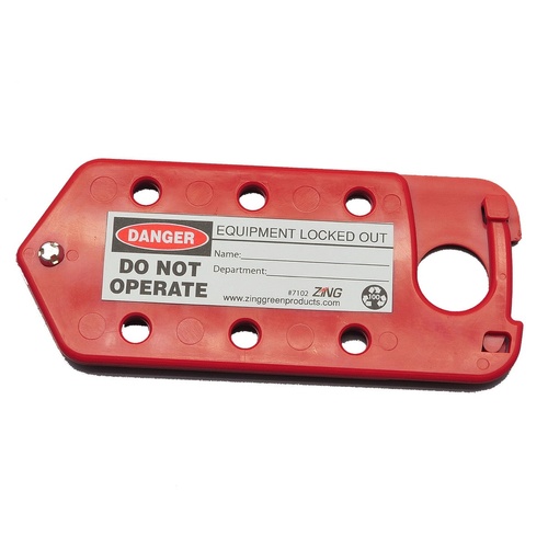 ZING RecycLockout Combined Hasp and Tag